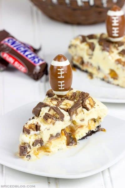 Snickers Ice Cream Pie