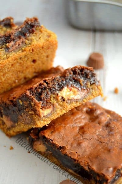 Fudgy Peanut Butter Cookie Brookies