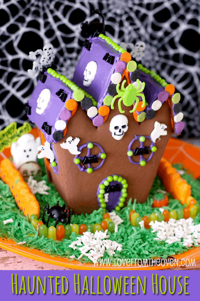 Halloween Gingerbread House