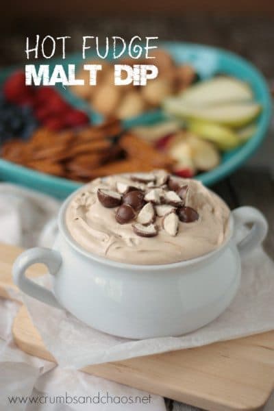 Hot Fudge Malt Dip 