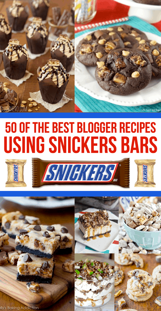 Recipes Using Snickers