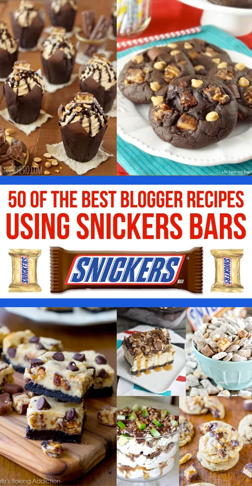 Recipes Using Snickers
