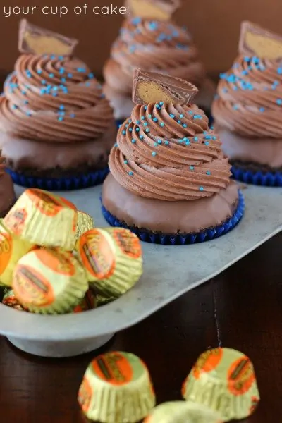 Peanut Butter Cup Cupcakes 