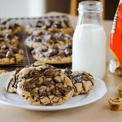 Reese's Slam Dunk Peanut Butter Cookies