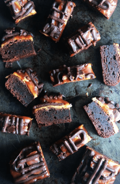 Snickers Bar Brownies