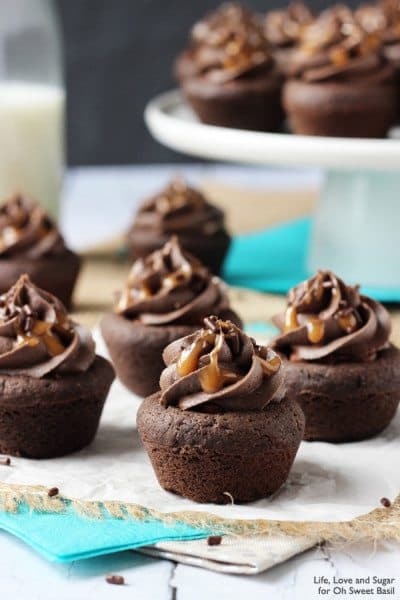 Snickers Chocolate Cookie Cups