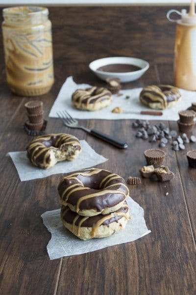 Peanut Butter Cup Donuts