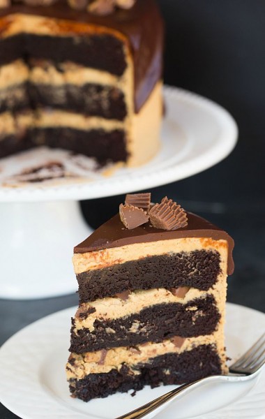 Peanut Butter Cup Overload Cake