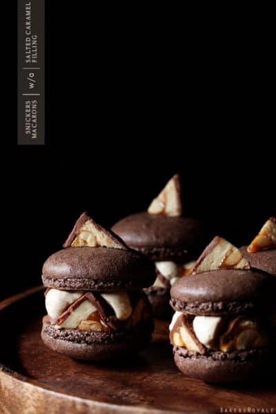 Snickers Macarons