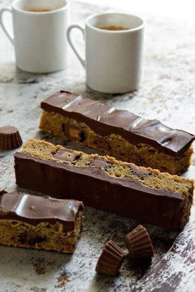 Peanut Butter Cup Cookie Bars