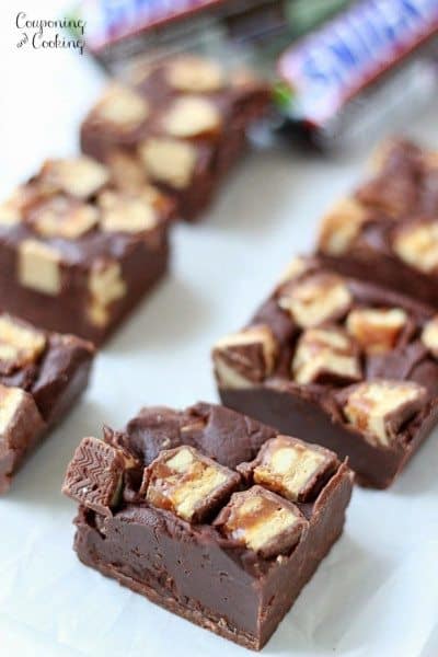 Snickers Bar Fudge