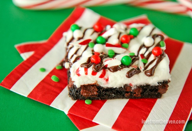 Peppermint Brownies