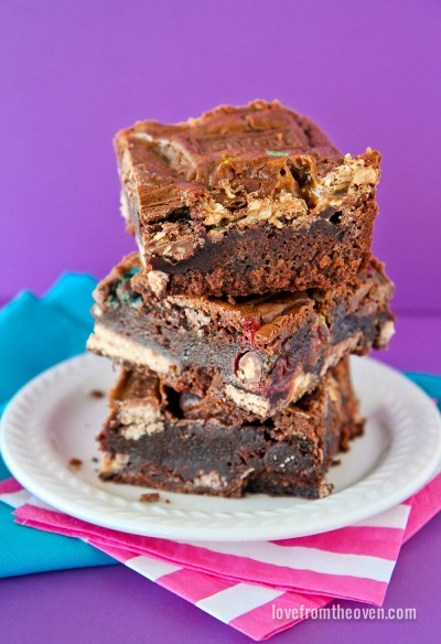 Candy Bar Brownies