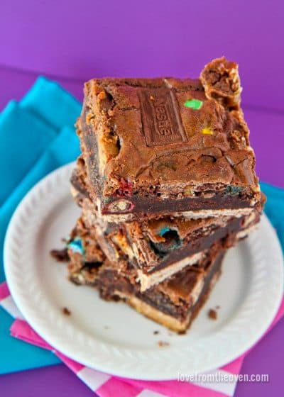 Candy Bar Brownies