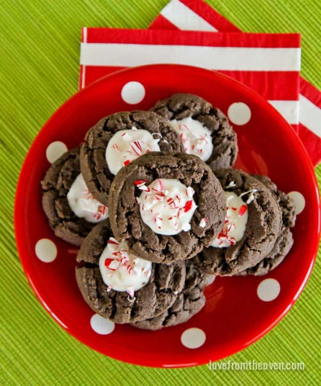 Chocolate Thumbprint Cookie Recipe