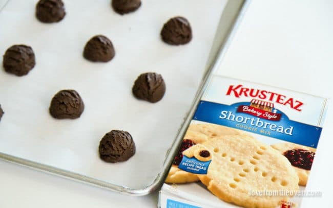 Chocolate Shortbread Cookies