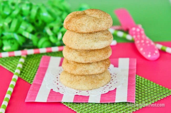 Soft And Chewy Snickerdoodles