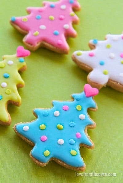 Pretty Christmas Cookies