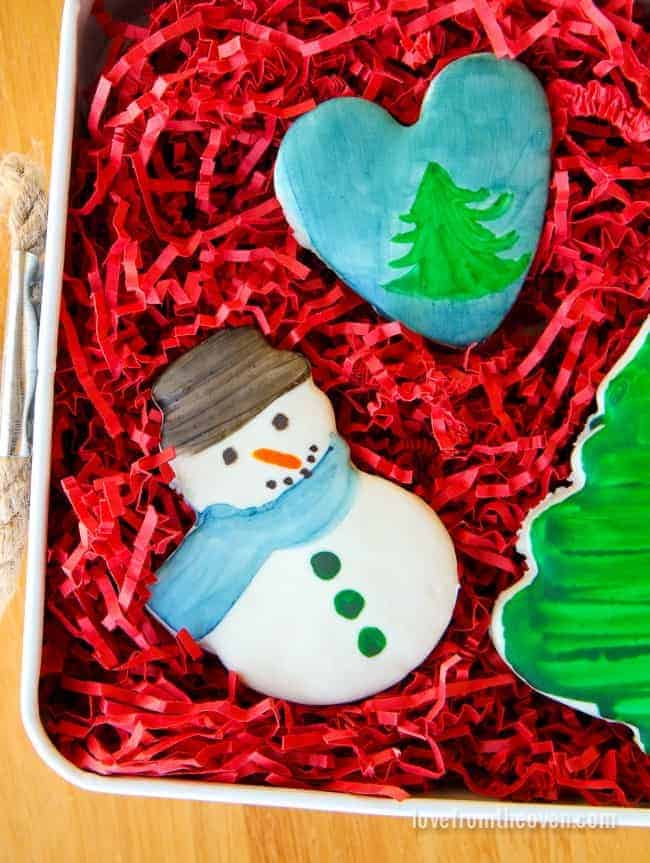 How To Paint Sugar Cookies • Love From The Oven