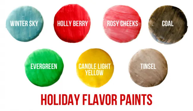 Holiday Flavor Paints