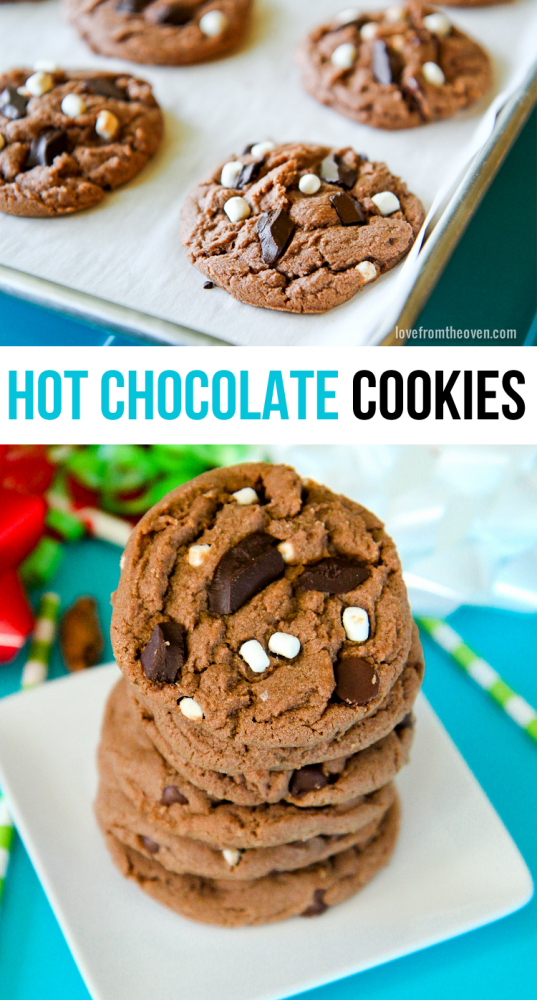 Hot Chocolate Cookies