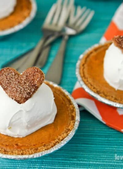 Individual Pumpkin Pies