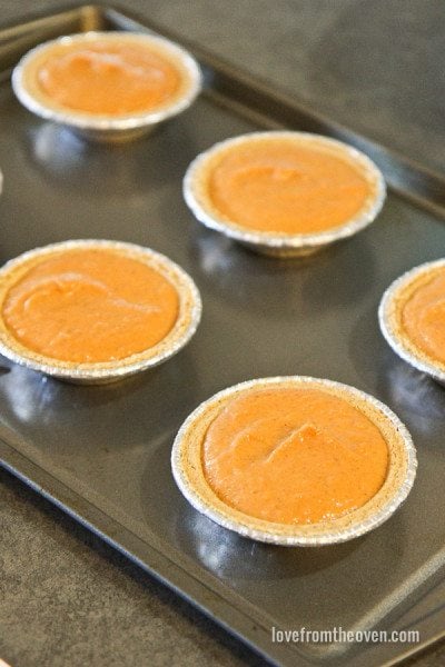 Mini Pumpkin Pie Recipe