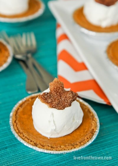 Mini Pumpkin Pies