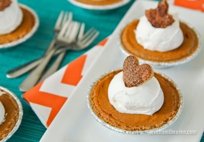 Mini Pumpkin Pies