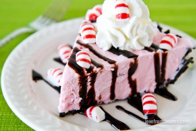 Peppermint Crunch Pie