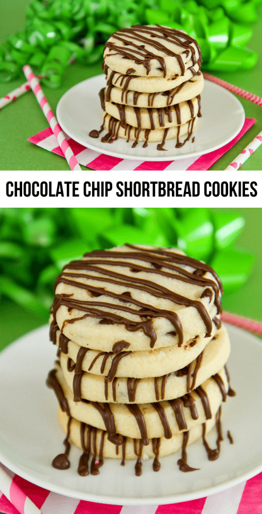 Chocolate Chip Shortbread Cookies