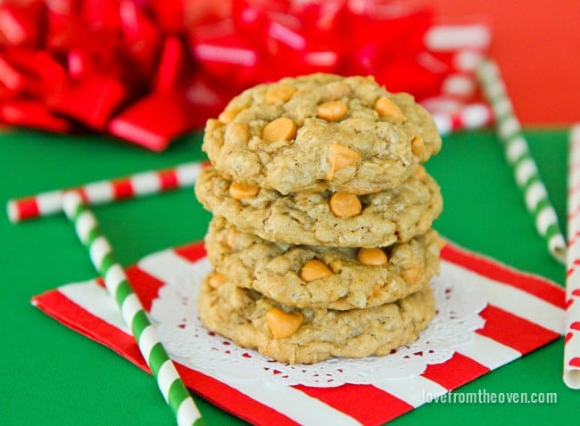 Oatmeal Butterscotch Cookies