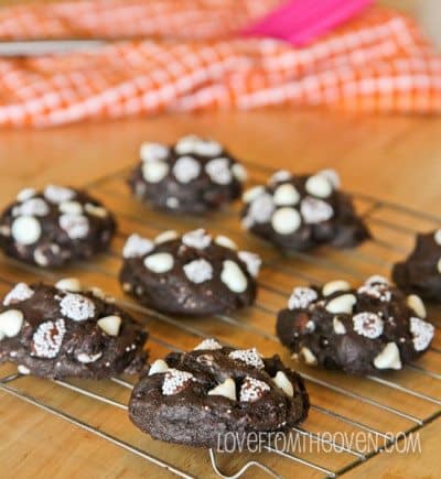 Chocolate White Chocolate Cookies