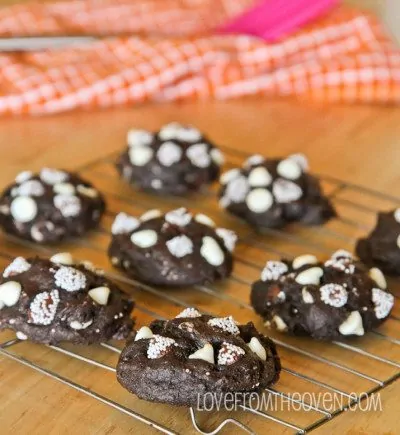 Chocolate White Chocolate Cookies