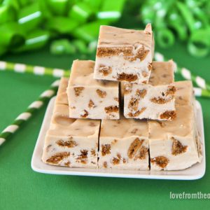 Maple Gingersnap Fudge