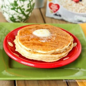 Oatmeal Packet Pancakes