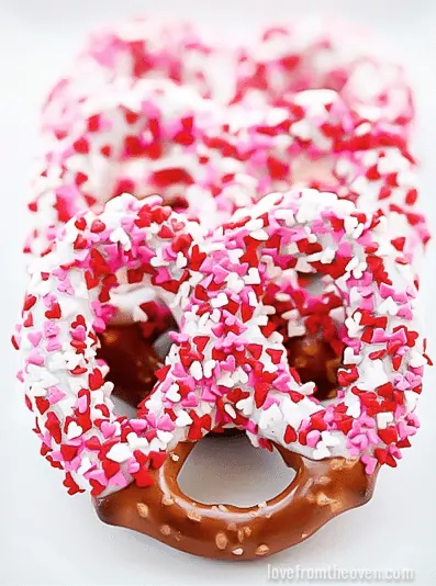 Pretzels for Valentines Day