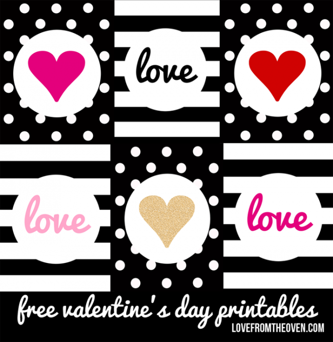 Free Valentine's Day Printables