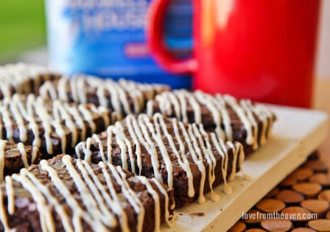 Easy Iced Mocha Brownies