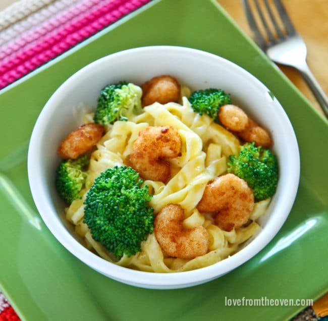 Easy Shrimp Alfredo