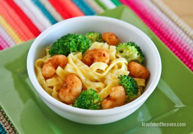 Easy Shrimp Alfredo