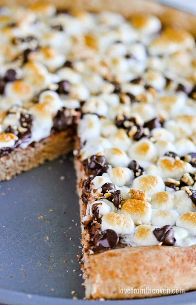 Smores Pizza