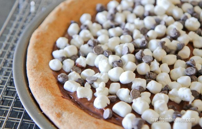 Smores Pizza Recipe