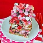 Valentine Magic Cookie Bars