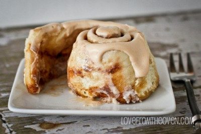 Cake Mix Cinnamon Rolls