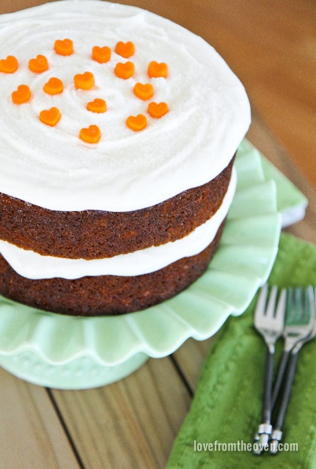 Moist Carrot Cake Recipe