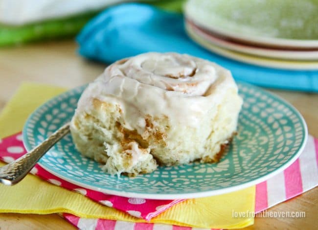 Make Ahead Cinnamon Rolls