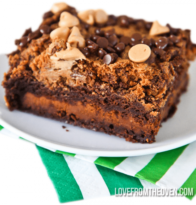 Peanut Butter Brownies