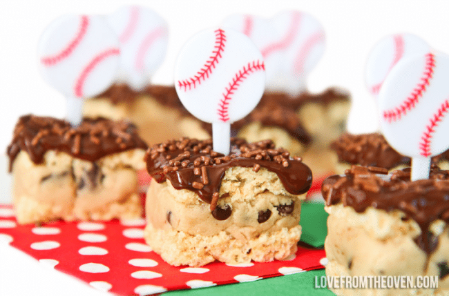 Cookie Dough Rice Krispies Treats