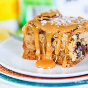 Caramel Cheesecake Bars